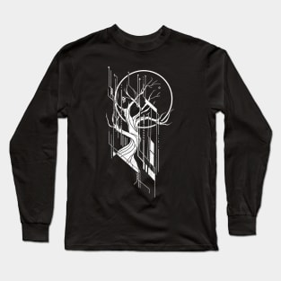 techno tree Long Sleeve T-Shirt